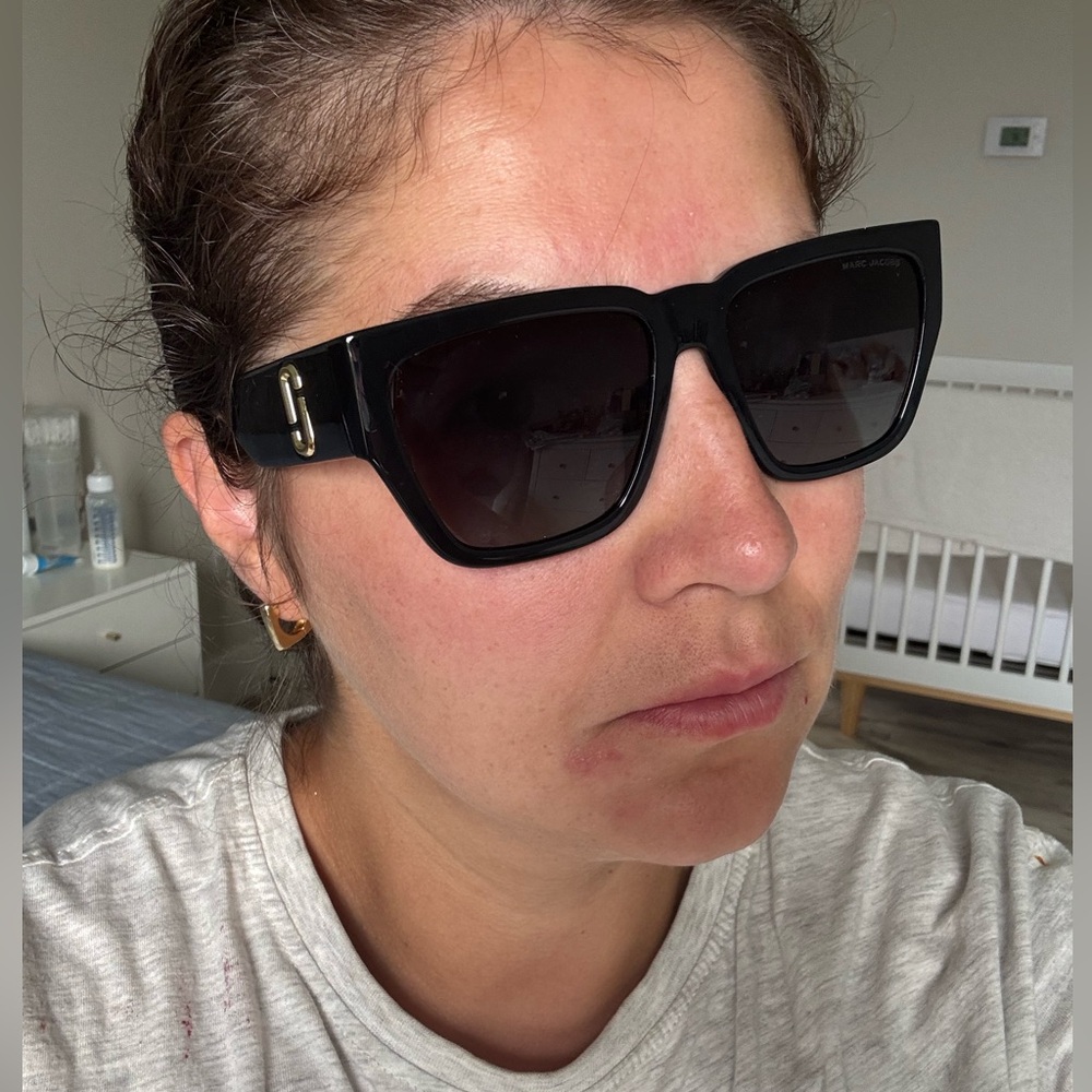 Marc Jacobs Marc Rectangular Sunglasses, 57mm Squ… - image 6